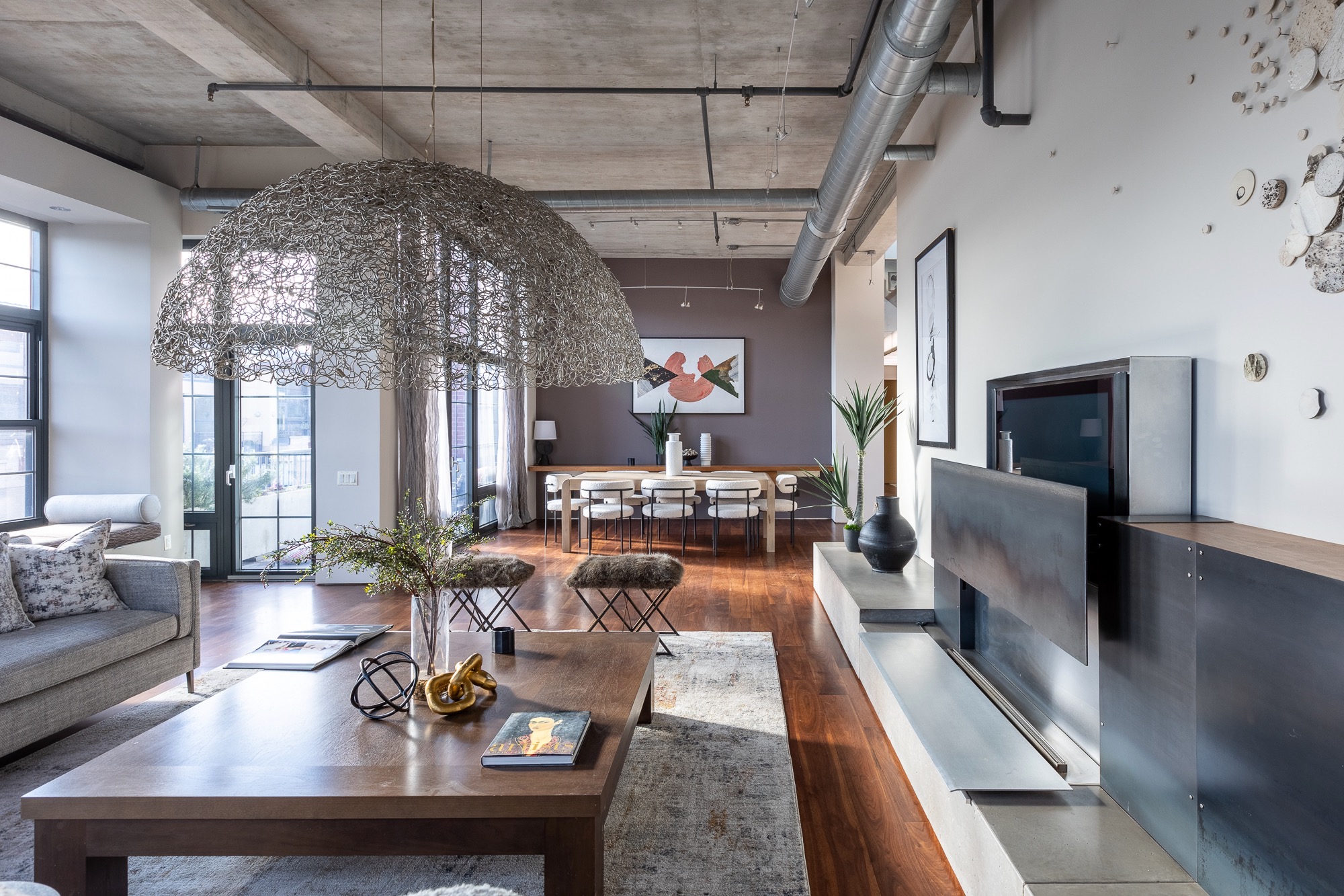 View of Spectacular Adams Morgan Penthouse Loft | The Georgetown Dish